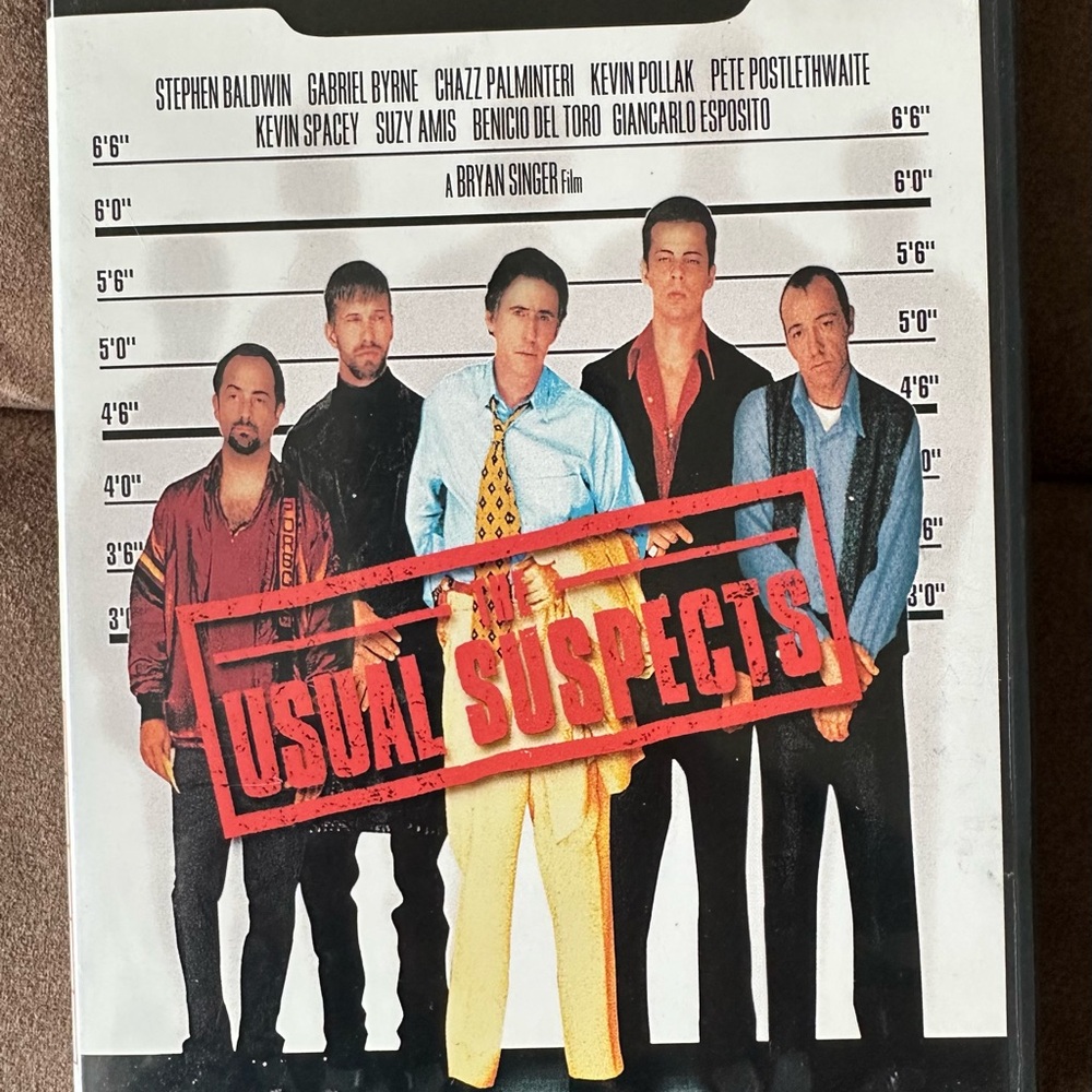 The Usual Suspects DVD